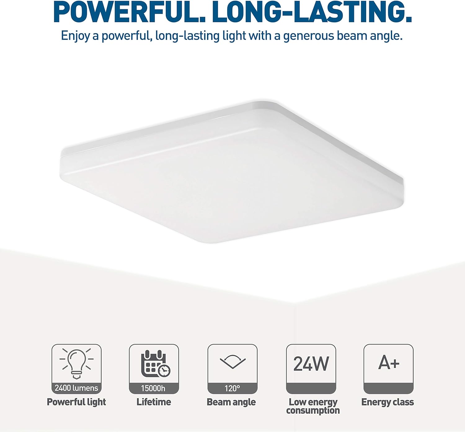 Tellur Smart WiFi LED Ceiling Light, 24W